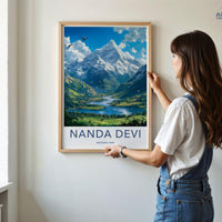 Nanda Devi Poster - India Wall Art