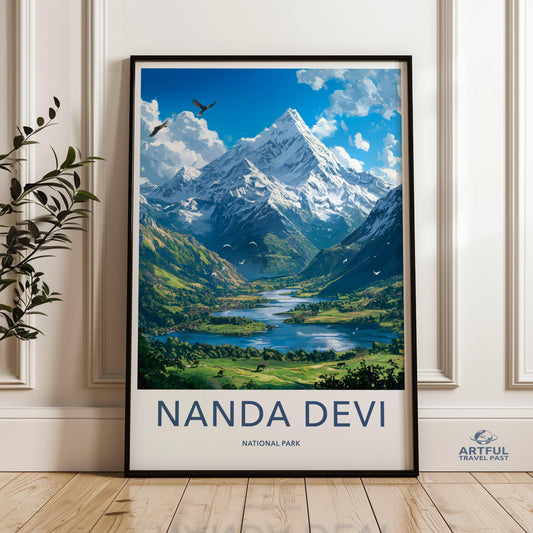 Nanda Devi Poster - India Wall Art