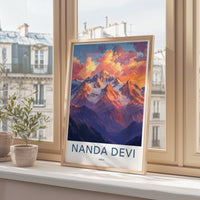 Nanda Devi Poster - India Wall Art