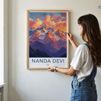 Nanda Devi Poster - India Wall Art