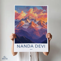 Nanda Devi Poster - India Wall Art
