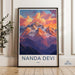 Nanda Devi Poster - India Wall Art