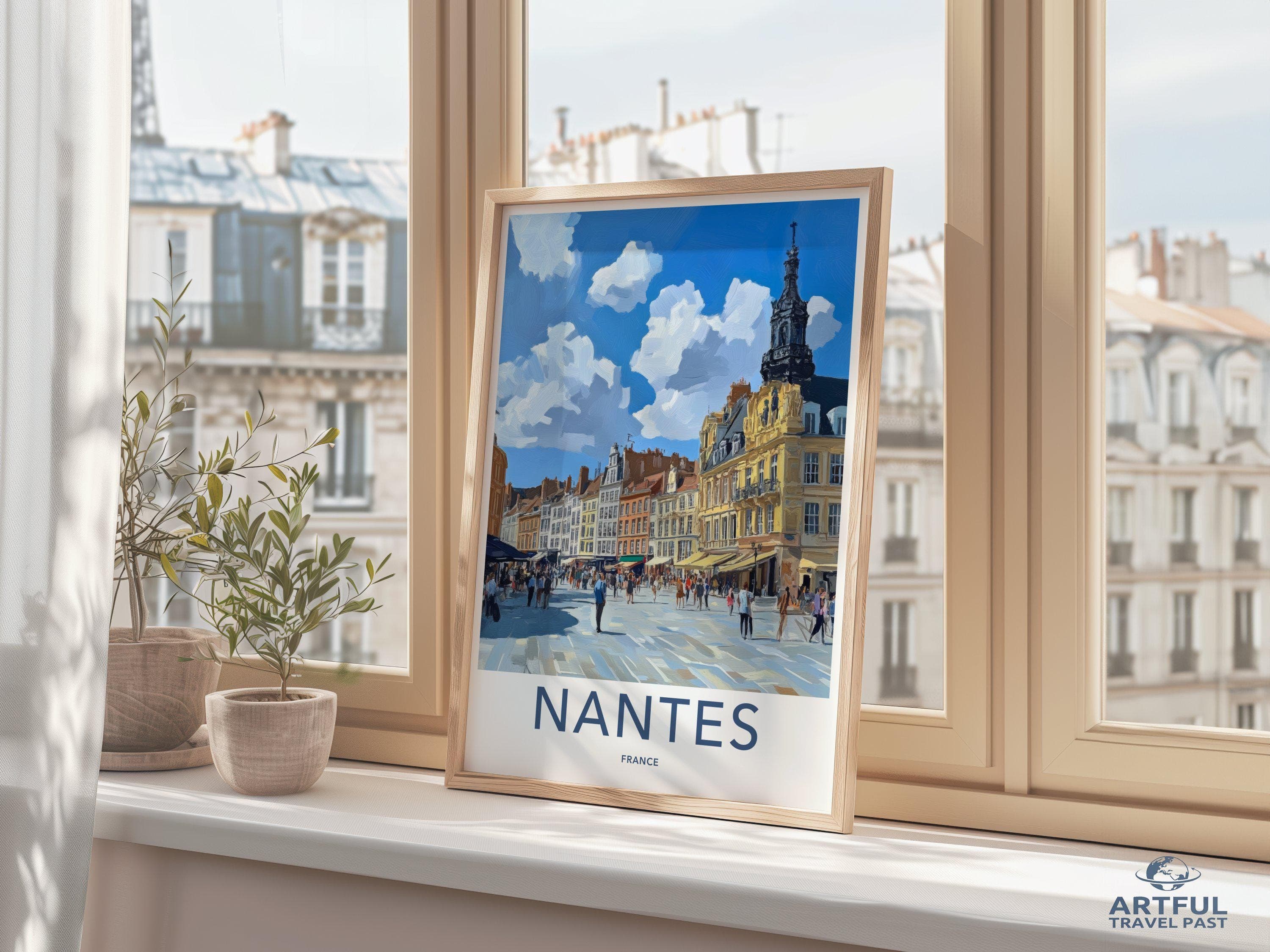 Nantes France Poster – Wall Art