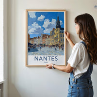 Nantes France Poster – Wall Art