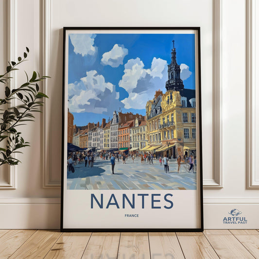 Nantes France Poster – Wall Art