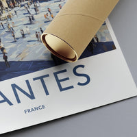 Nantes Poster – France Wall Art