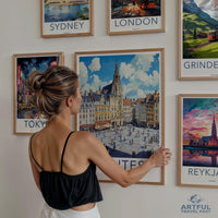 Nantes Poster – France Wall Art