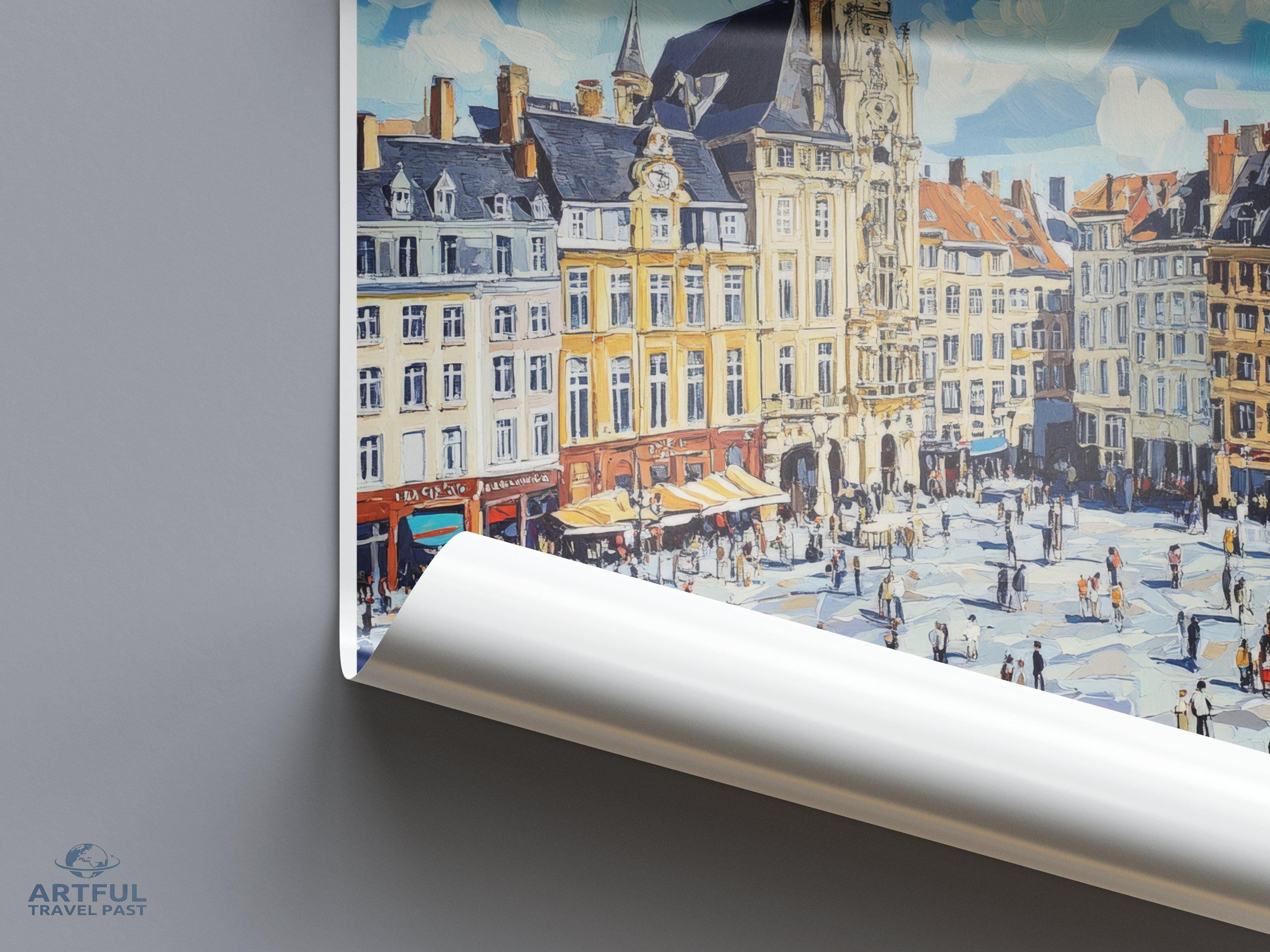 Nantes Poster – France Wall Art
