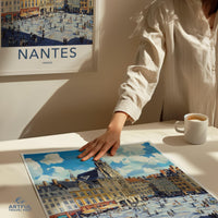 Nantes Poster – France Wall Art
