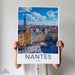 Nantes Poster | France Wall Art | Europe Decor