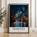 Nantes Poster | France Wall Art | Europe Decor