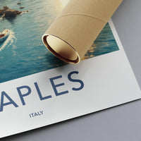 Naples Poster - Italy Wall Art