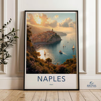 Naples Poster - Italy Wall Art