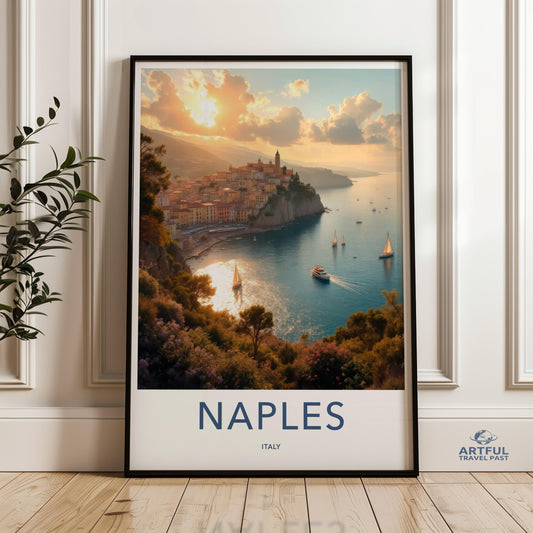 Naples Poster - Italy Wall Art