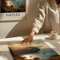Naples Poster - Italy Wall Art