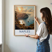 Naples Poster - Italy Wall Art