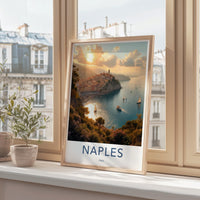 Naples Poster - Italy Wall Art