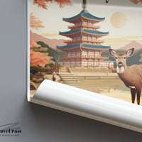 Nara Poster | Japan Wall Art | Asia Artwork