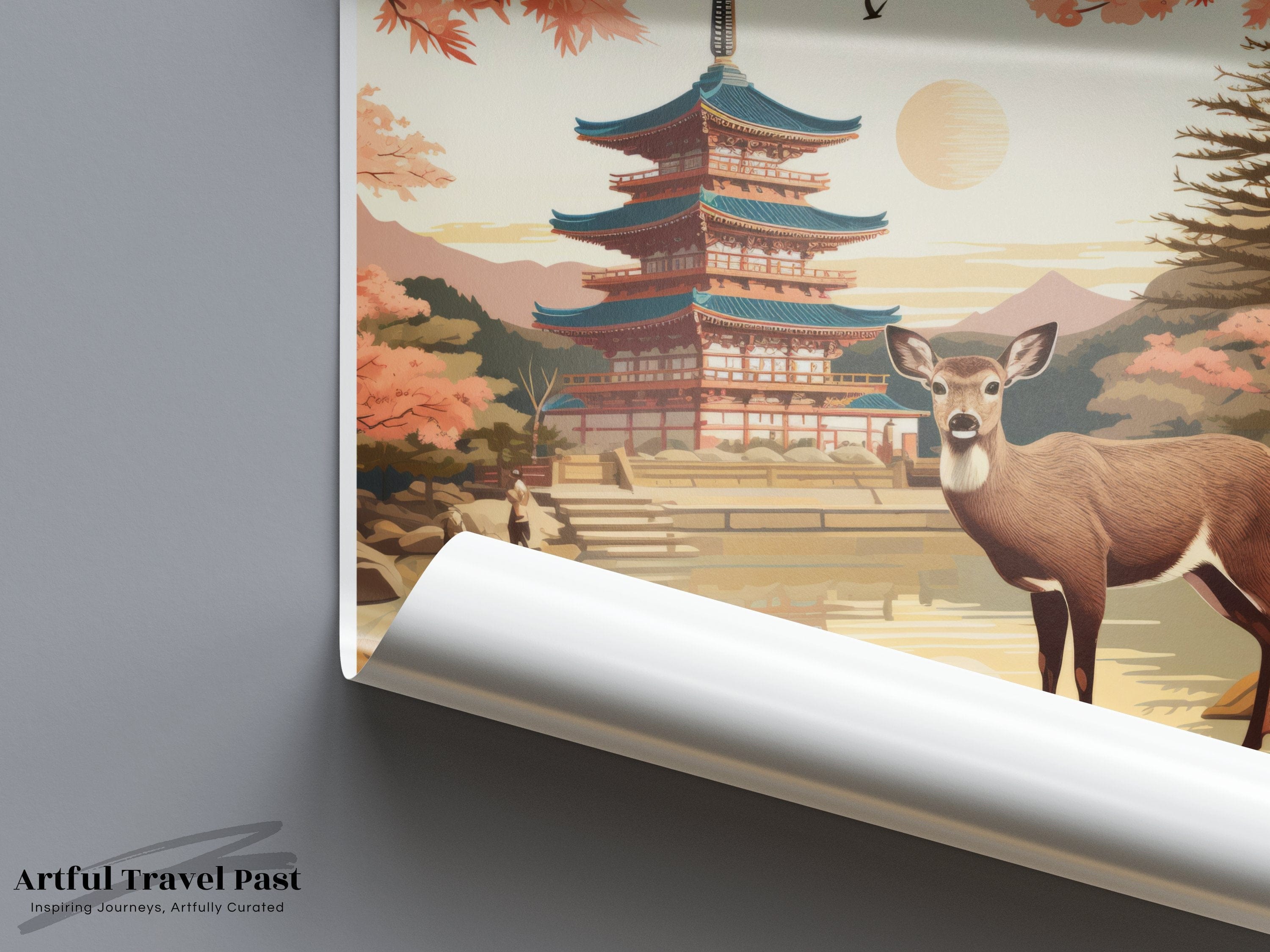 Nara Poster | Japan Wall Art | Asia Artwork