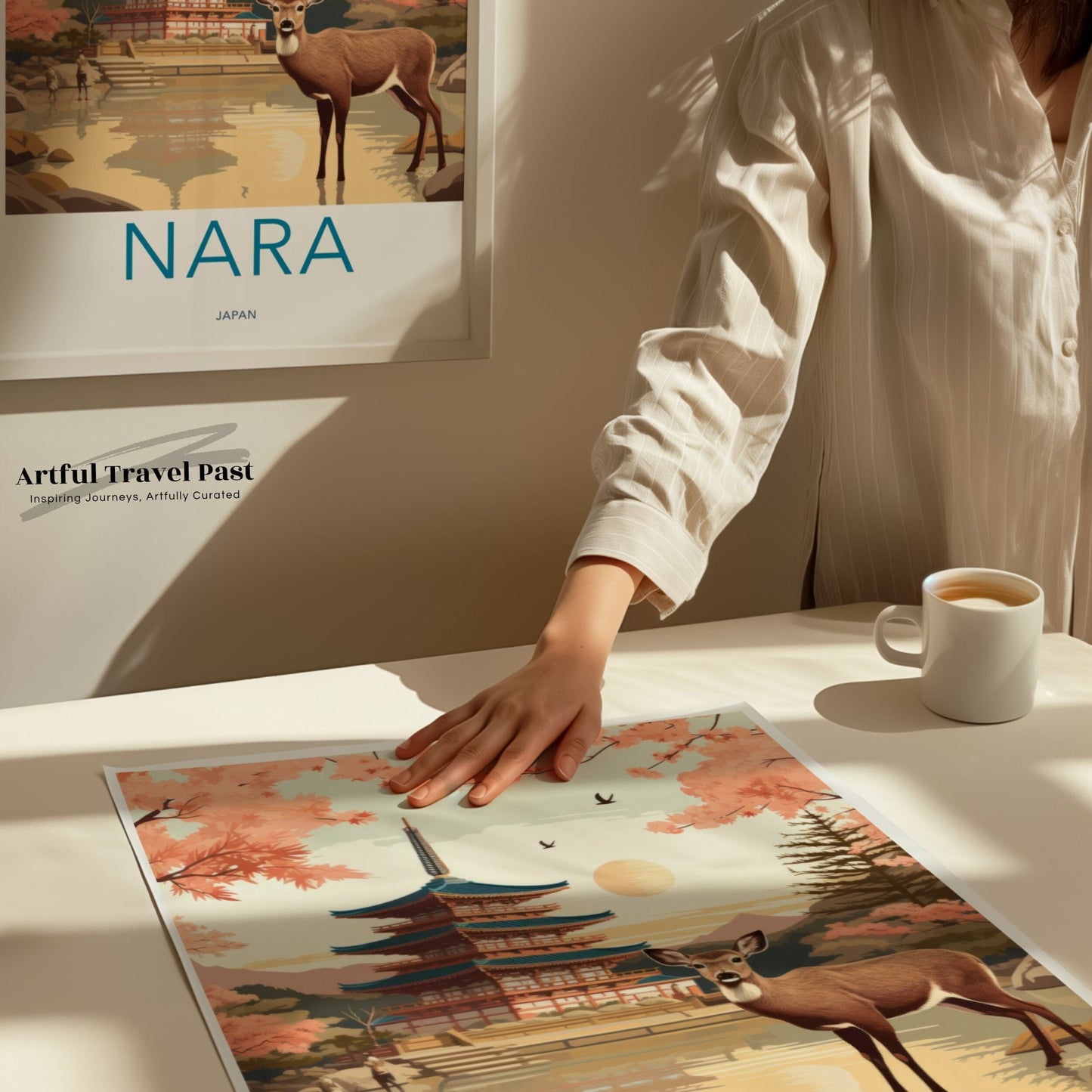 Nara Poster | Japan Wall Art | Asia Artwork