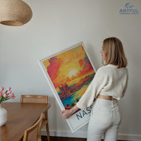 Nassau Poster | Bahamas Wall Art | Caribbean Decor
