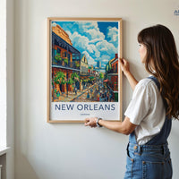 New Orleans Poster - Louisiana Wall Art