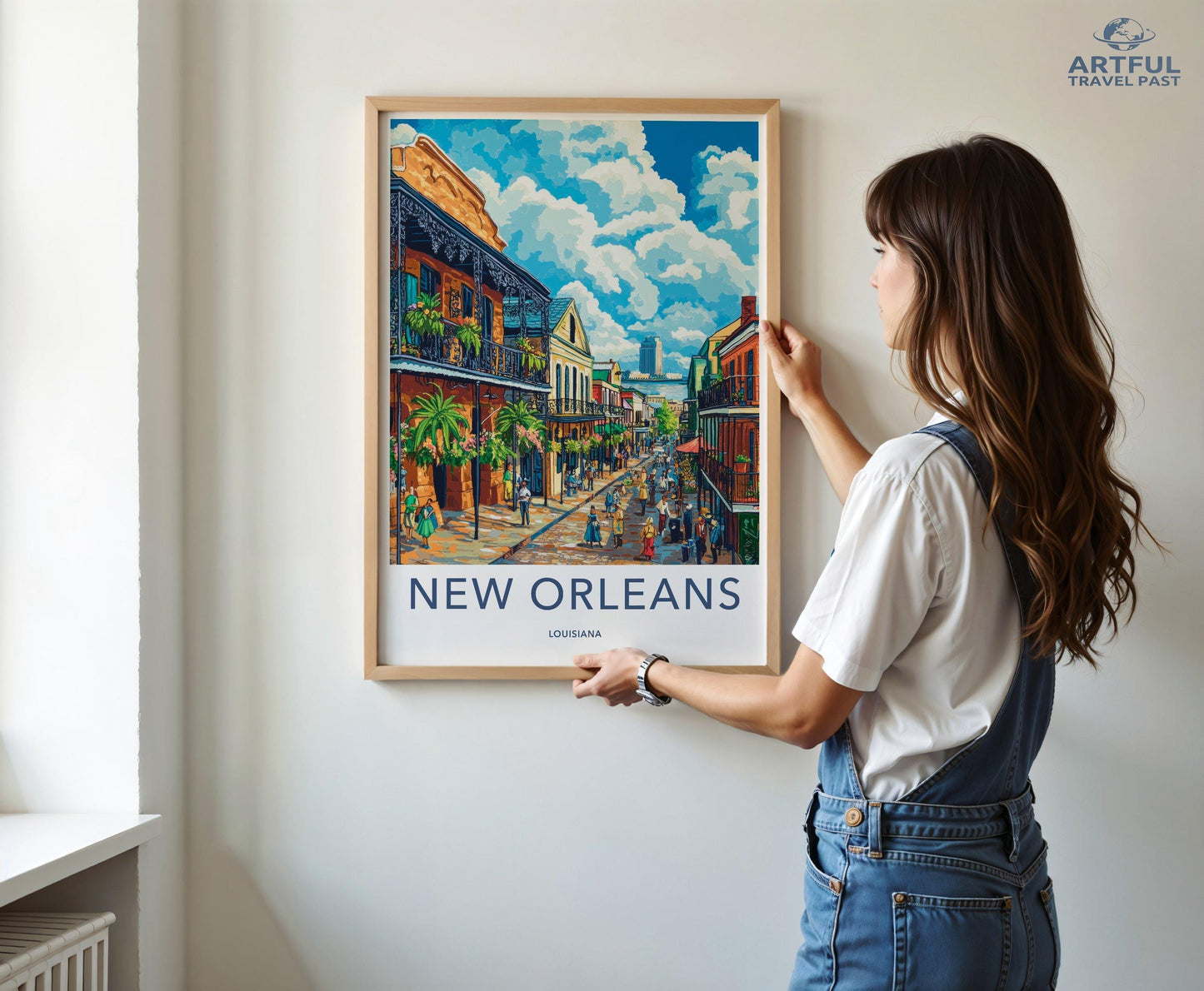 New Orleans Poster - Louisiana Wall Art