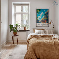 New Orleans Poster - Louisiana Wall Art