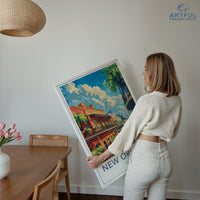 New Orleans Poster - Louisiana Wall Art