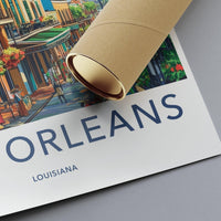 New Orleans Poster - Louisiana Wall Art