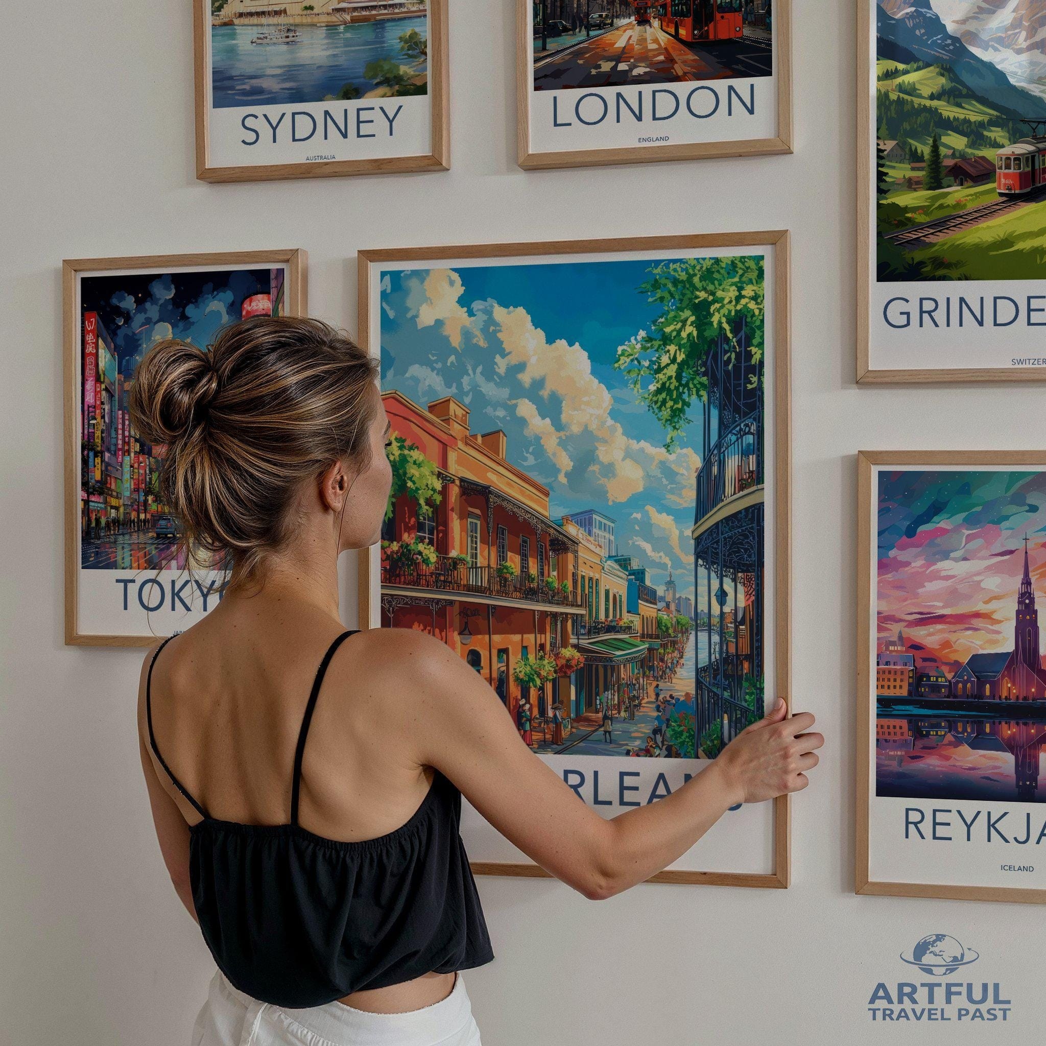 New Orleans Poster - Louisiana Wall Art
