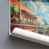 New Orleans Poster - Louisiana Wall Art
