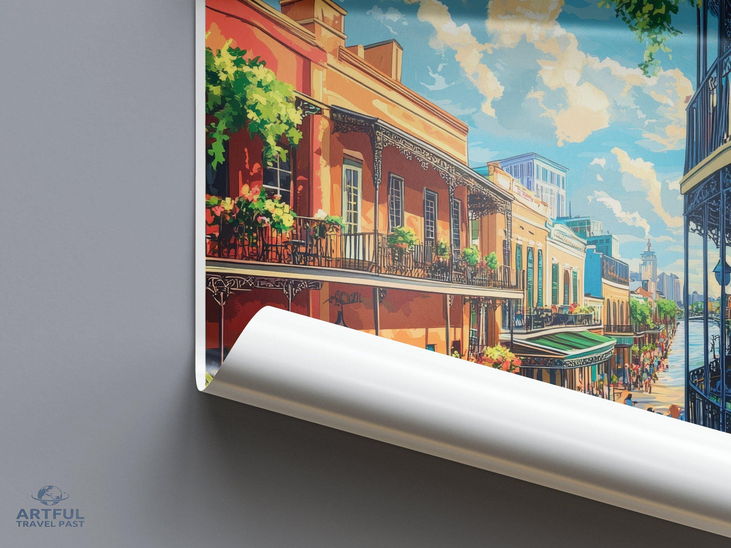New Orleans Poster - Louisiana Wall Art