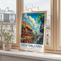 New Orleans Poster - Louisiana Wall Art