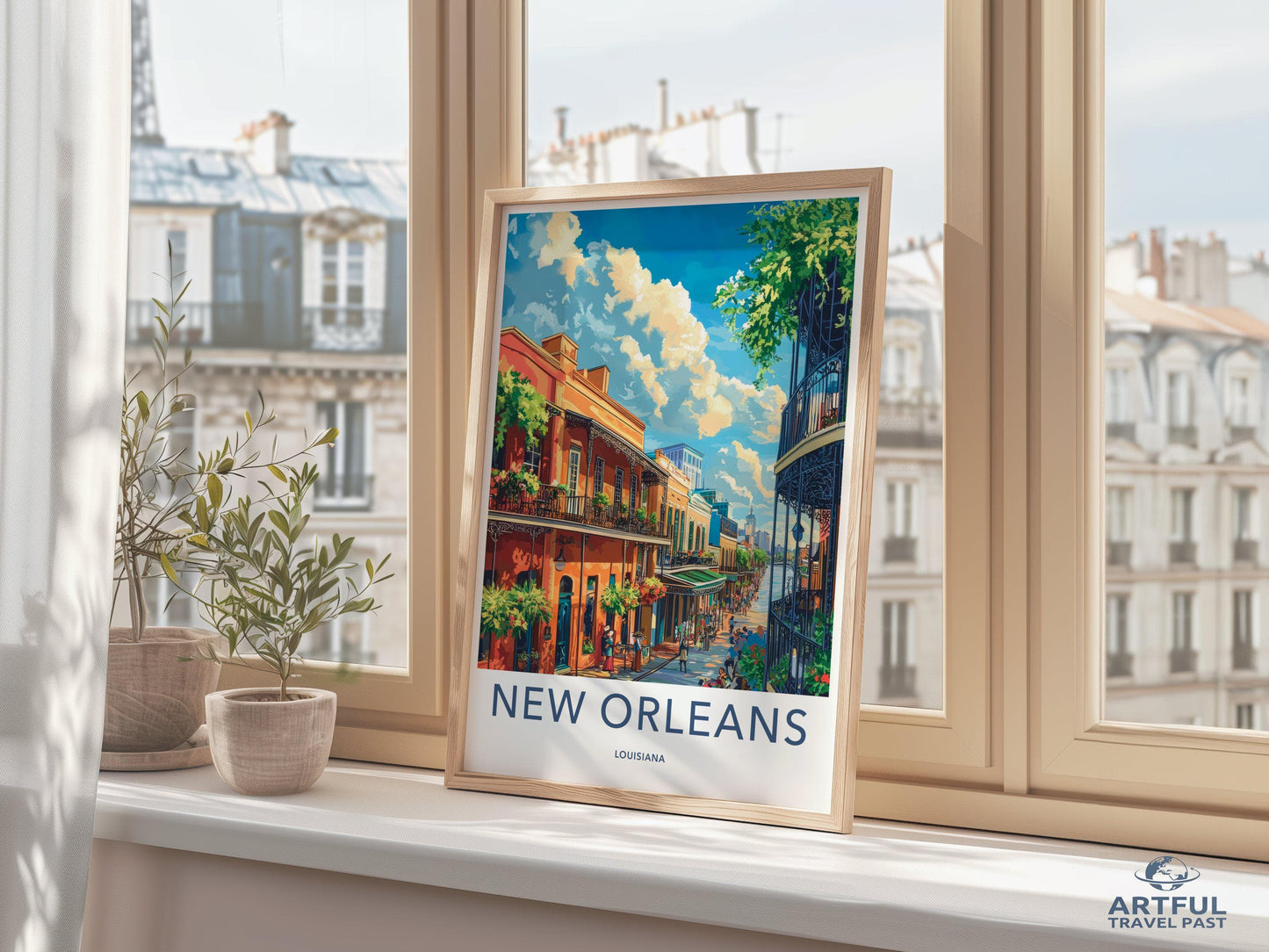 New Orleans Poster - Louisiana Wall Art