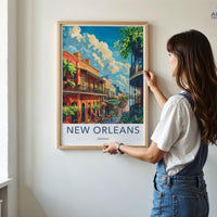 New Orleans Poster - Louisiana Wall Art