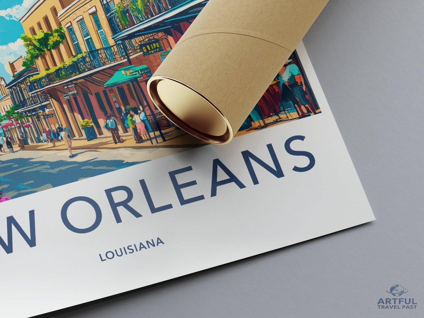 New Orleans Poster | Louisiana Wall Art | America Decor
