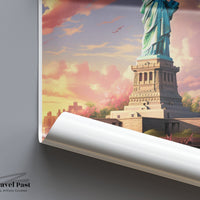 New York Poster - Statue of Liberty