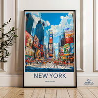 New York Poster - Times Square