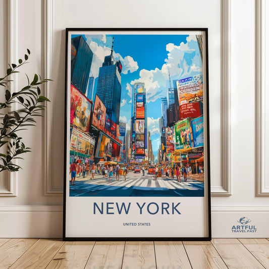 New York Poster - Times Square