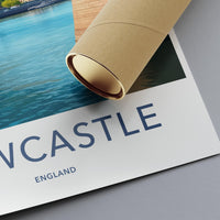 Newcastle Poster - England Wall Art