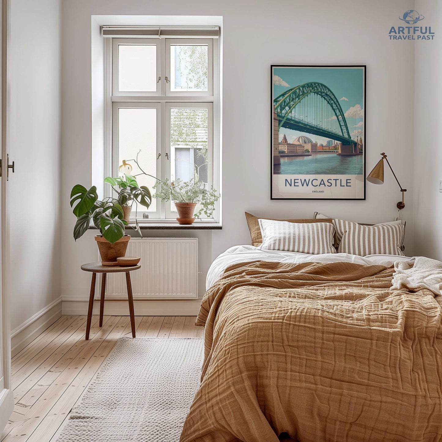Newcastle Poster - England Wall Art