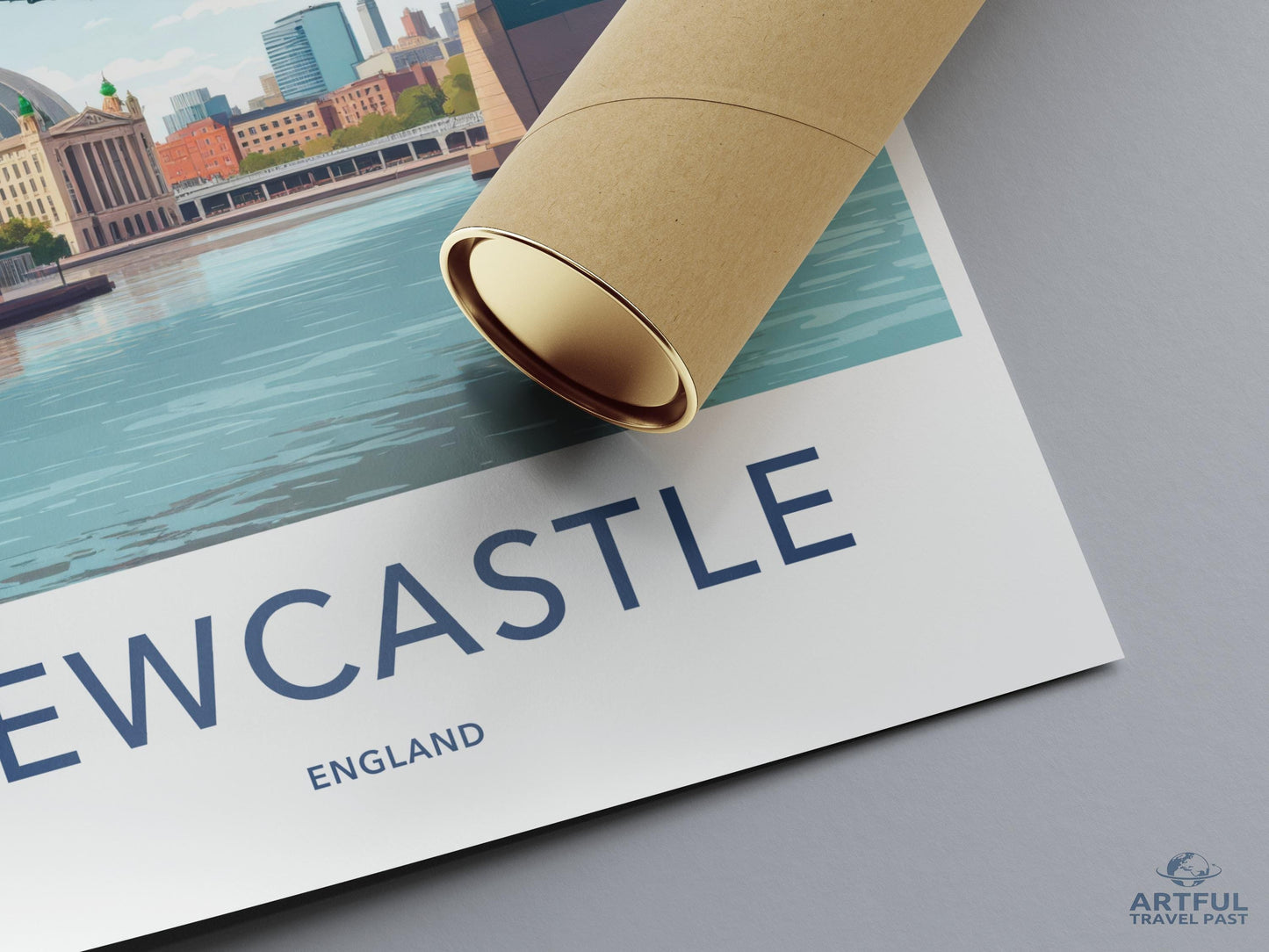 Newcastle Poster - England Wall Art