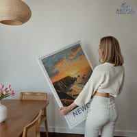 Newquay Poster - Cornwall Wall Art