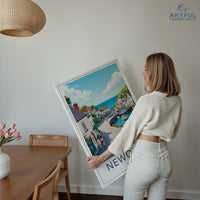 Newquay Poster - England Wall Art