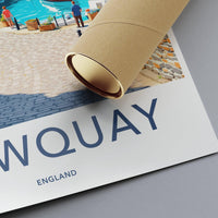 Newquay Poster - England Wall Art