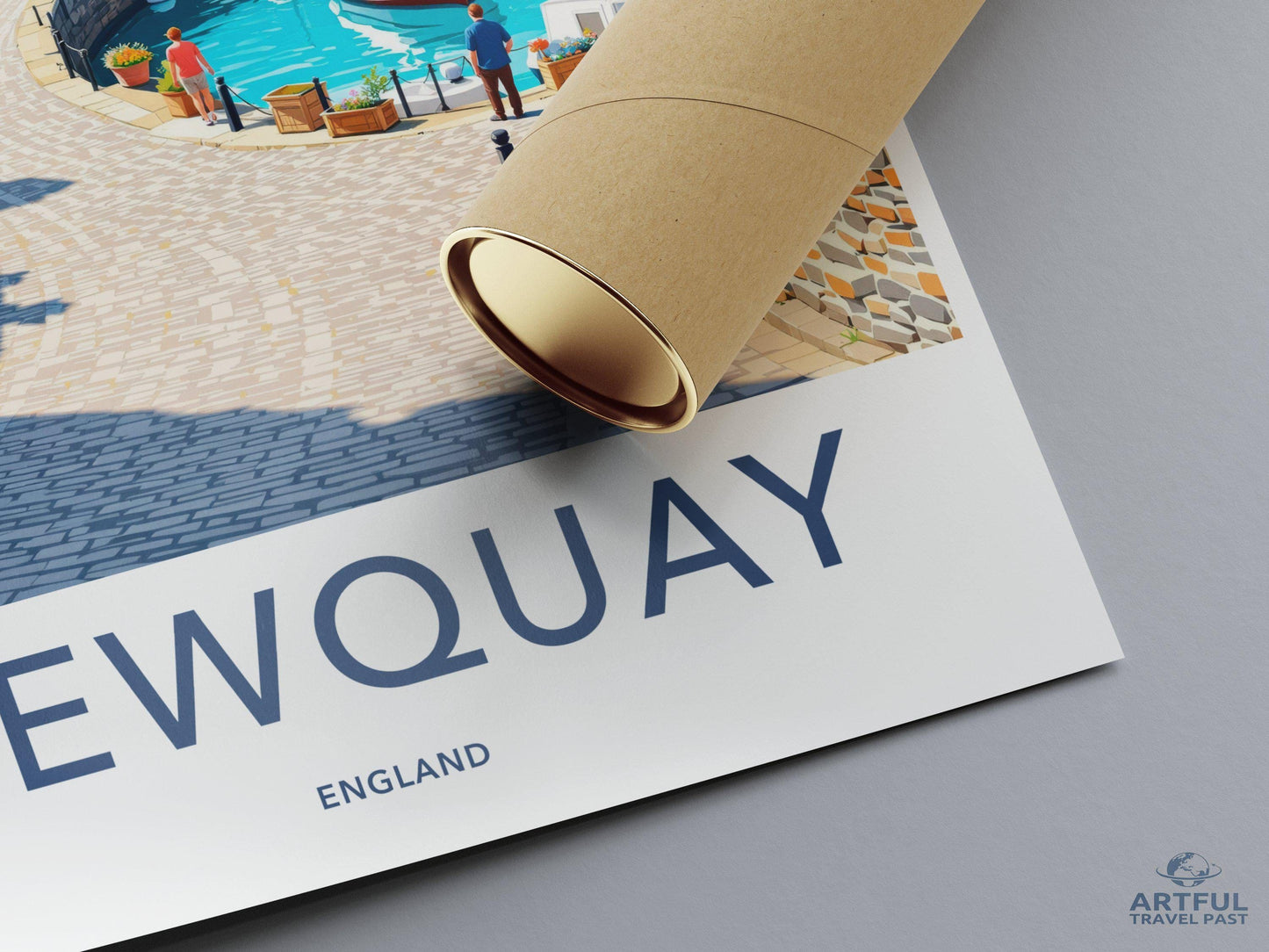 Newquay Poster - England Wall Art