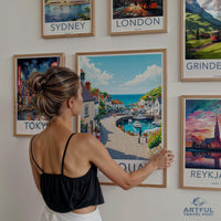 Newquay Poster - England Wall Art