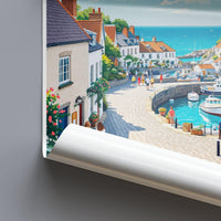 Newquay Poster - England Wall Art
