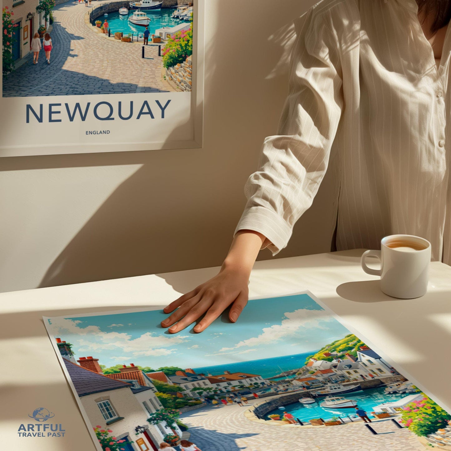 Newquay Poster - England Wall Art